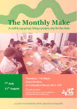 Load image into Gallery viewer, The Monthly Make: Craft & Yap Group HULL