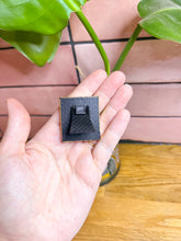 Load image into Gallery viewer, back of the miniature gold frames