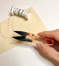 Load image into Gallery viewer, ergonomic thread snippers for embroidery and crafts