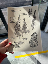 Load image into Gallery viewer, 'Foxgloves' A4 Giclée Print