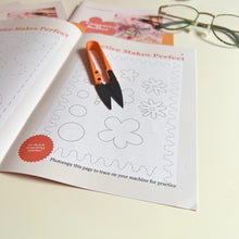 Load image into Gallery viewer, Practice templates for freemotion embroidery on the sewing machine