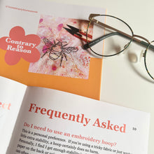 Load image into Gallery viewer, Frequently asked questions in the freemotion machine embroidery handbook